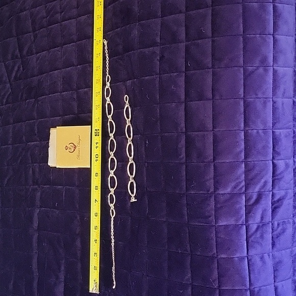 Elegant Silver Chain Necklace and Bracelet Set Premier Designs-Gilford - Picture 7 of 14